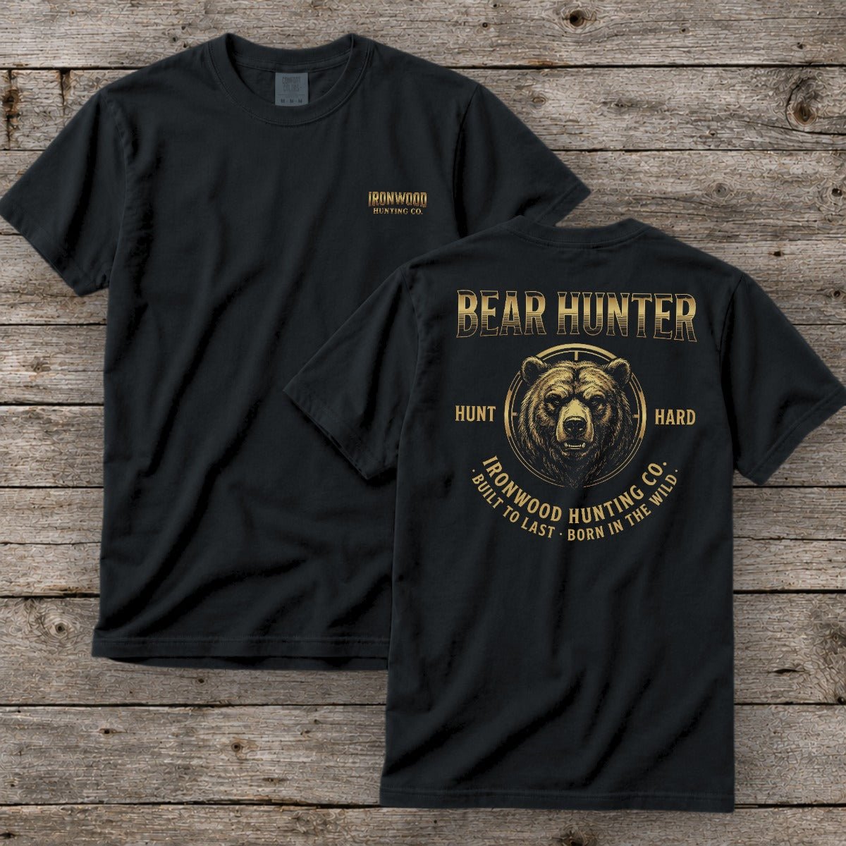 Crosshairs Collection Bear Hunter T-Shirt