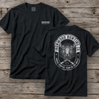 Vintage Oval Badge Moose Hunting T-Shirt