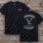 Alabama Deer Hunting T-Shirt | Vintage Rocker Patch Style