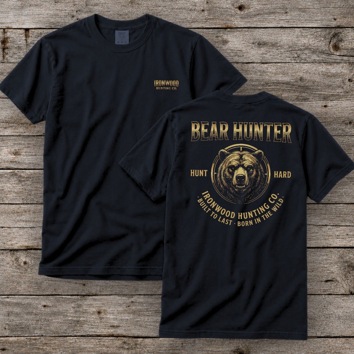 Crosshairs Collection Bear Hunter T-Shirt