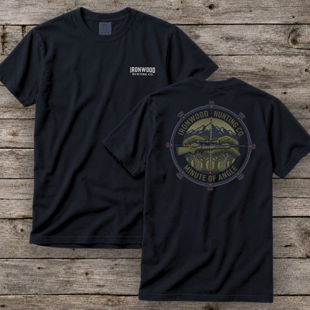 Minute of Angle T-Shirt | Rifle Hunting Graphic Tee