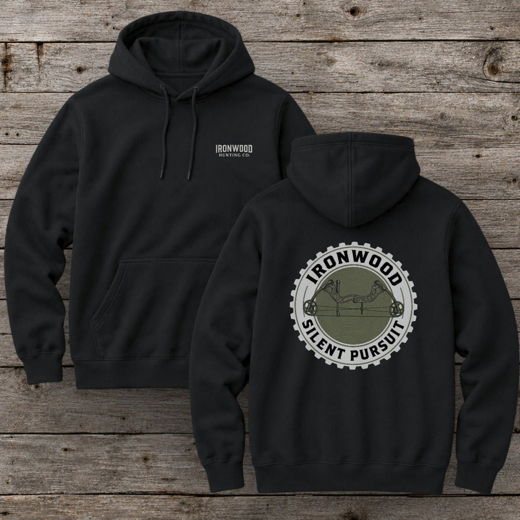 Silent Pursuit Hoodie | Compound Bow Bowhunting Hoodie for Men