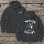 California Bear Hunter Hoodie   | Vintage Rocker Patch Style
