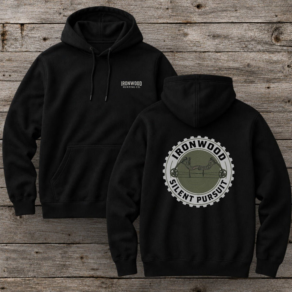 Silent Pursuit Hoodie | Compound Bow Bowhunting Hoodie for Men