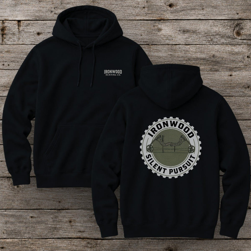 Silent Pursuit Hoodie | Compound Bow Bowhunting Hoodie for Men