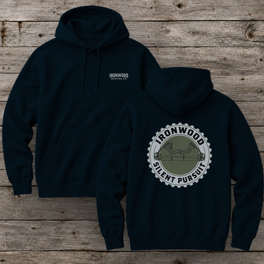 Silent Pursuit Hoodie | Compound Bow Bowhunting Hoodie for Men